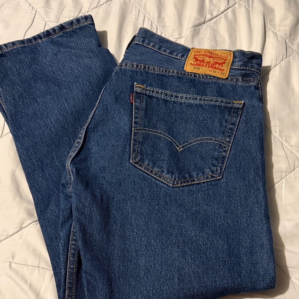 Levi's Men's Classic Indigo Straight Jeans